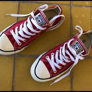 Red Converse All Star Women’s 6.5
